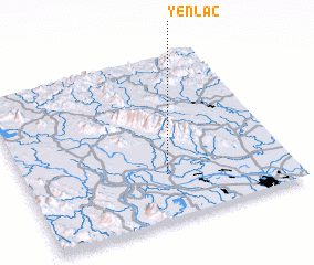 3d view of Yên Lac