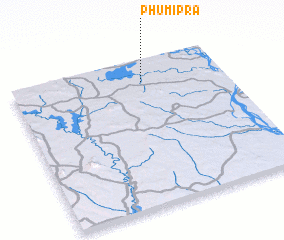 3d view of Phumĭ Pra