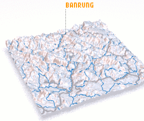 3d view of Bản Rung