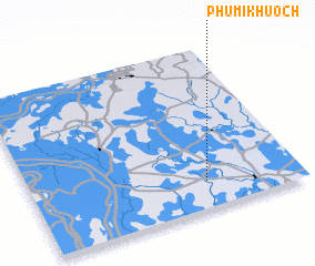 3d view of Phumĭ Khuŏch