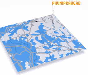 3d view of Phumĭ Prâhéa (1)