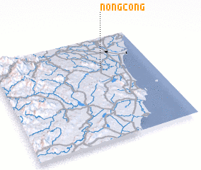 3d view of Nông Cống