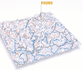 3d view of Pou Mô