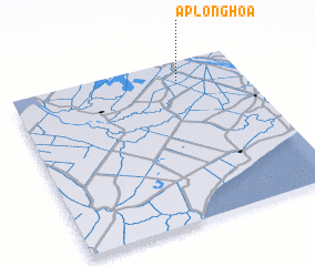 3d view of Ấp Long Hòa