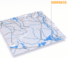 3d view of Ban Pakxé