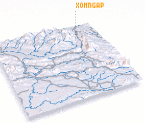 3d view of Xóm Ngáp