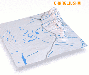 3d view of Changliushui