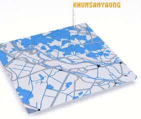 3d view of Khŭm Sâm Yaông