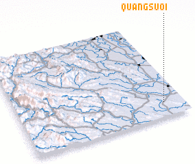3d view of Quang Suối