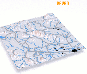 3d view of Bá Vân