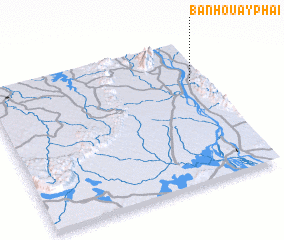 3d view of Ban Houayphai