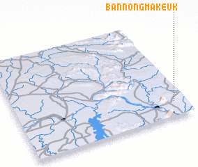 3d view of Ban Nongmak-Euk