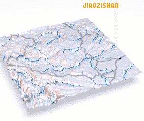 3d view of Jiaozishan