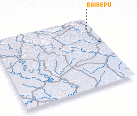 3d view of Baihepu