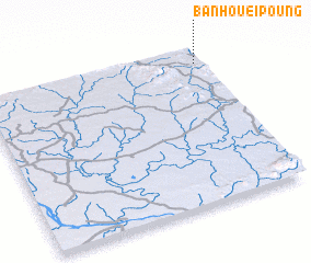 3d view of Ban Houei Poung