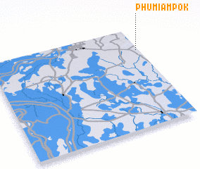 3d view of Phumĭ Âmpók