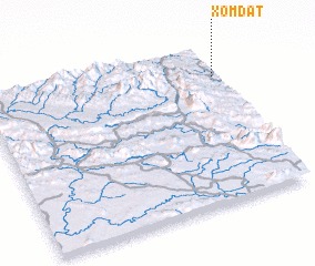 3d view of Xóm Ðạt