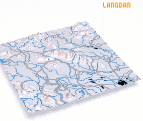 3d view of Làng Dan