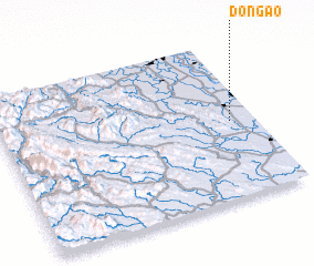3d view of Ðồng Ao