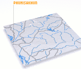 3d view of Phumĭ Sakhun