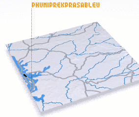 3d view of Phumĭ Prêk Prâsáb Leu