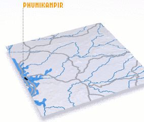 3d view of Phumĭ Kămpir