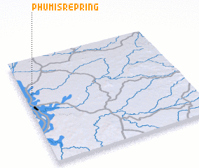 3d view of Phumĭ Srê Pring