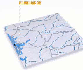 3d view of Phumĭ Kapor