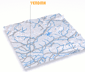 3d view of Yên Ðịnh