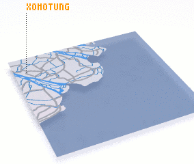 3d view of Xóm Ô Tưng