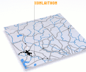 3d view of Xóm Lai Thôm