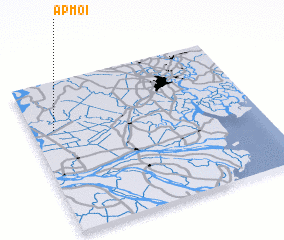 3d view of Ấp Mới