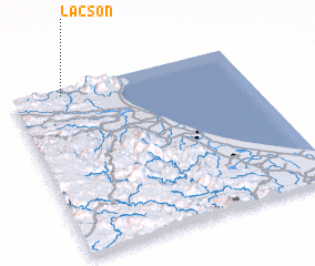 3d view of Lạc Sơn