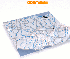 3d view of Cikertawana