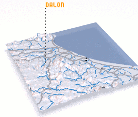 3d view of Ðá Lòn