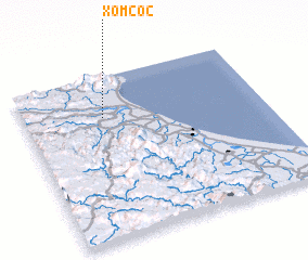 3d view of Xóm Cốc