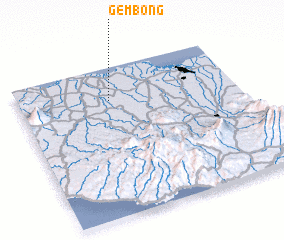 3d view of Gembong