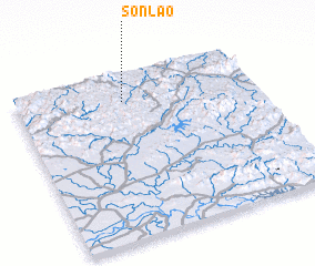 3d view of Sơn Lao