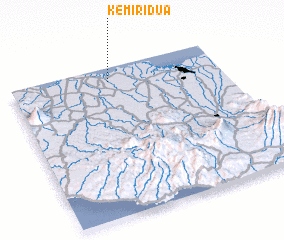 3d view of Kemiri Dua