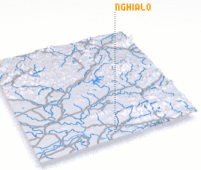 3d view of Nghĩa Lộ