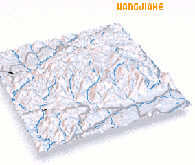 3d view of Wangjiahe