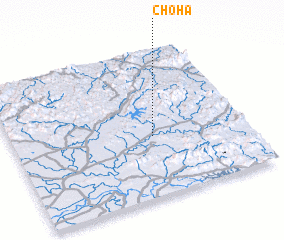 3d view of Chợ Hạ