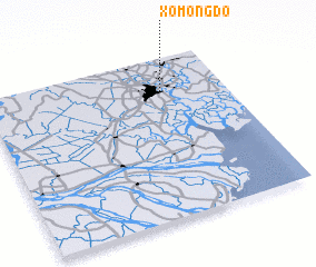 3d view of Xóm Ông Ðô