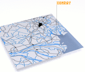 3d view of Xóm Rẫy