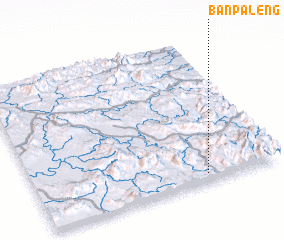 3d view of Ban Paléng