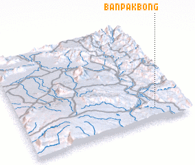 3d view of Ban Pakbông