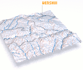 3d view of Wenshui