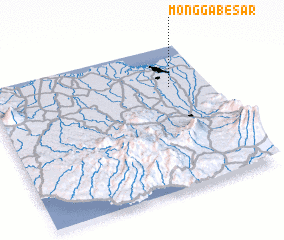 3d view of Monggabesar