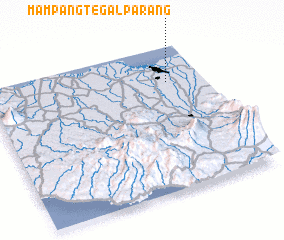 3d view of Mampang-tegalparang