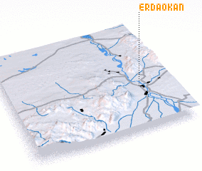 3d view of Erdaokan